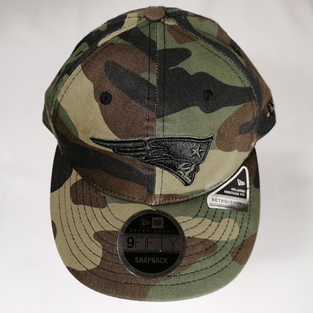 New England Patriots Camo Snapback NWT
